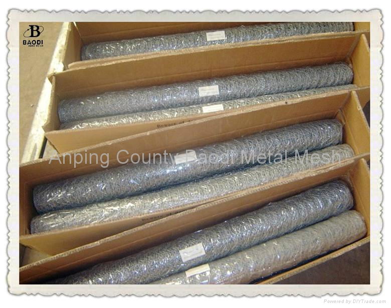 PVC hexagonal wire mesh 4