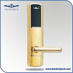 the popular Business hotel keyless card lock for door in American