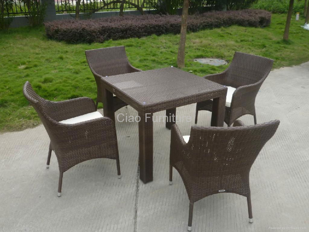 rattan dining sets 3