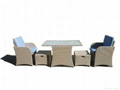 outdoor coffee table and chairs