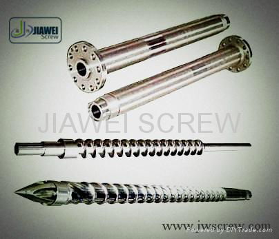 plastic extruder alloy screw and barrel