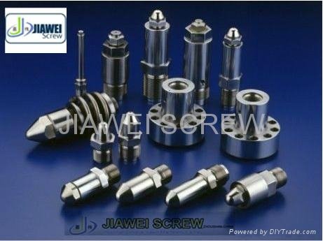 Assemble parts of screw barrel for plastic machinery 3