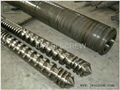 Parallel Twin Screw Barrel For PP PE PVC 4