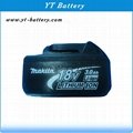 Generic BUT Used 18V 3AH Li -ion power tools battery for Makita BL1830  1