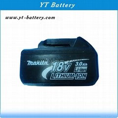 Generic BUT Used 18V 3AH Li -ion power tools battery for Makita BL1830 
