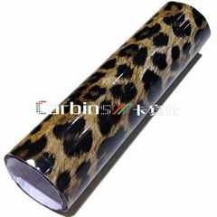 Animal skin design car vinyl wrap Leopard