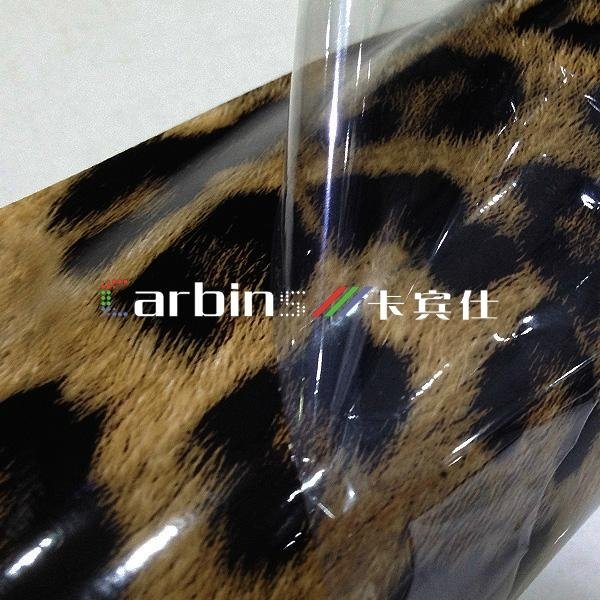 Animal skin design car vinyl wrap Leopard 3
