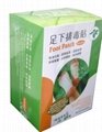 Promoting blood circulation foot patch