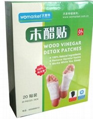 Detox Foot Patch, Wood Vinegar Foot