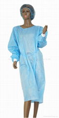 Disposable isolation gown