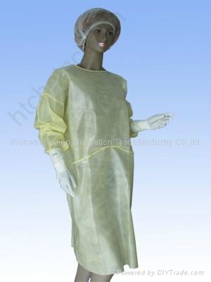 Disposable isolation gown 3