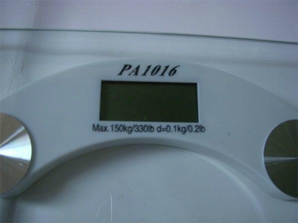 Electronic bathroom scale PA1016E-28 150kg 2