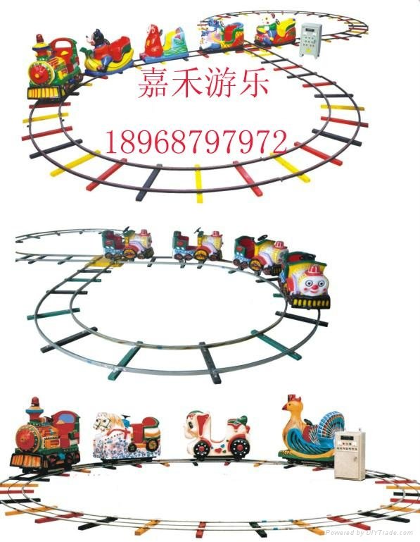 儿童電動遊樂設施軌道小火車