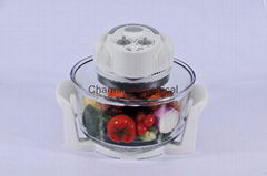 12L multifunctional glass cooker halogen oven KM-803B