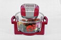 12L multifunctional glass microwave halogen oven KM-805 1