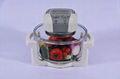 12L multifunctional glass microwave halogen oven KM-805 3