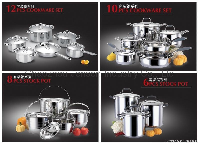 Stainless Steel Cookware sets 2