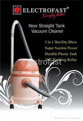 New Straight Tank Vacuum Cleaner