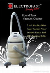 Round Tank Vacuum Cleaner