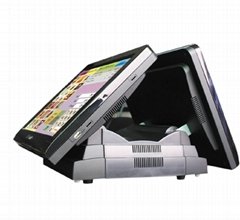 dual display dual core F&B touch screen POS  POINT OF SALES 