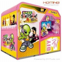 Popular Challenge microphone Game Machine  HomingGame-COM-013
