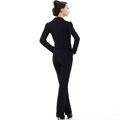 freeship !wholesale women autumn,  simple  collarless suits. 4