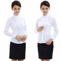 freeship! women easycare , white, purple,gray business clothing 1