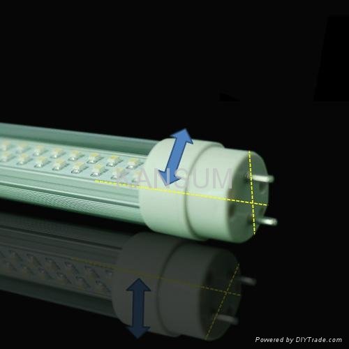UL dimmable & rotatable led tube T8 T10 T12