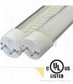 CSA T8 led tube light bulbs 1200mm 4FT 18W external driver 277-347V 2