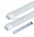 DLC UL 2 pcs T8 led tube light lamp bulb