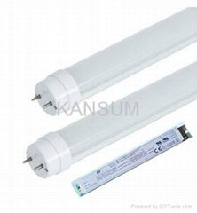 DLC UL 2 pcs T8 led tube light lamp bulb for 1 pcs external driver 