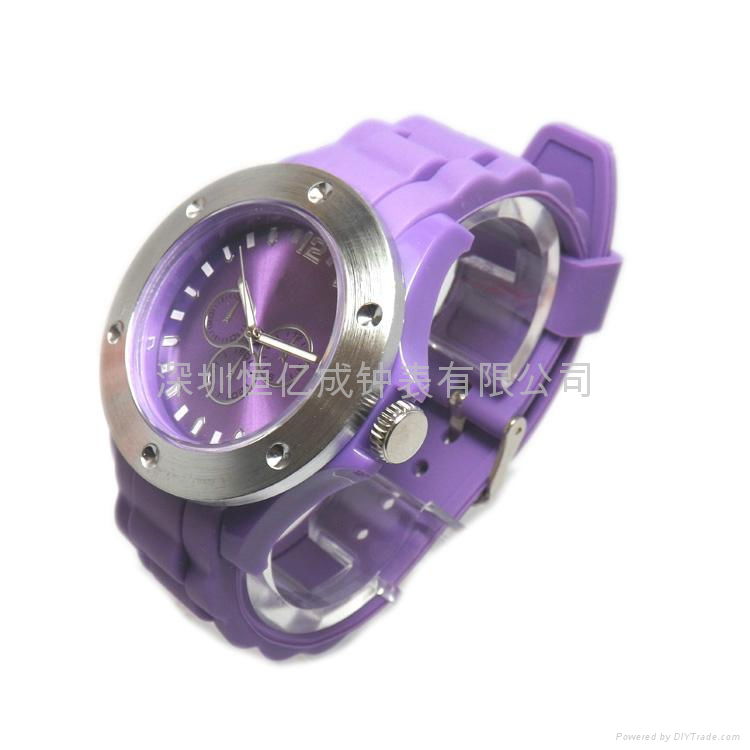 silicone watch sport with all package for christmas gift 2