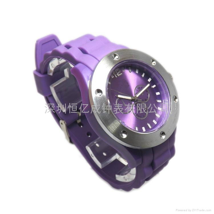 silicone watch sport with all package for christmas gift 3