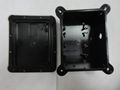 customized precision black PC+UV injection moulds parts factory services 1