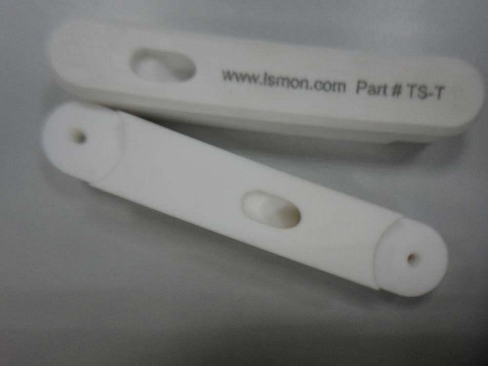 customized precision plastic milling services teflon parts with logo engraving m