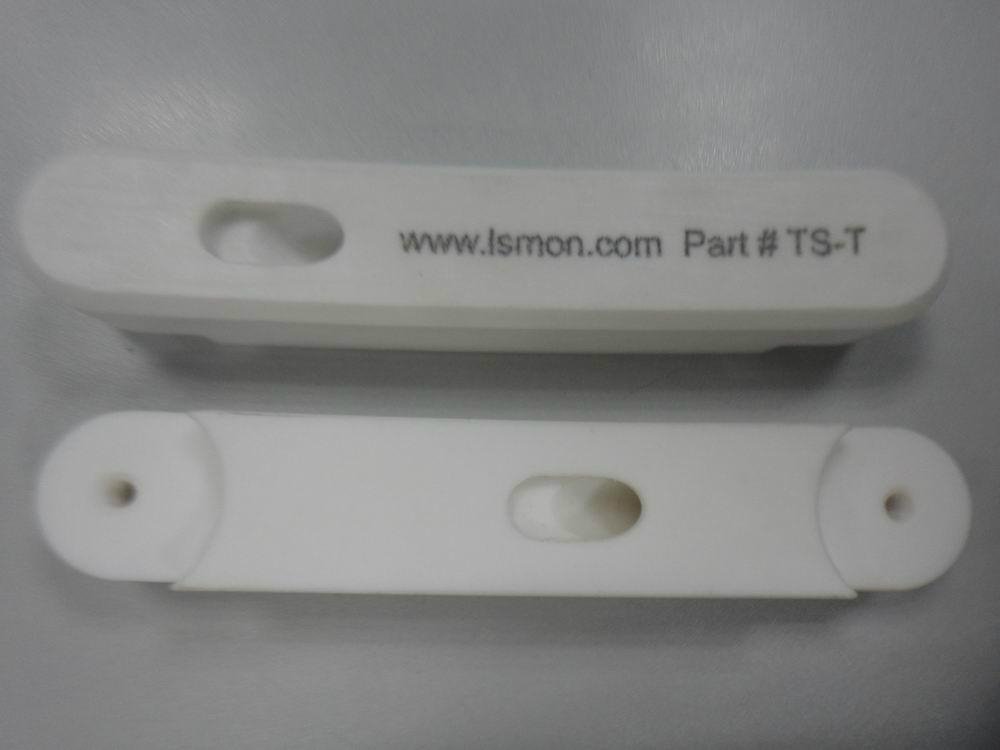 customized precision plastic milling services teflon parts with logo engraving m 2