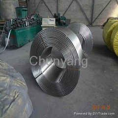 CaSi/CaAl cored wire/CaSi cored wire/CaAl cored wire/