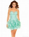 Sexy Blue Ball Gowns Short Prom Dresses Homecoming Dress 1