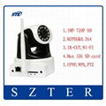 720P HD h264 mjpeg ptz wifi wireless ip camera 1