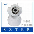 Wireless WiFi HD IP Network Camera 2-Audio 11 IR LED Night Vision Black Webcam  2