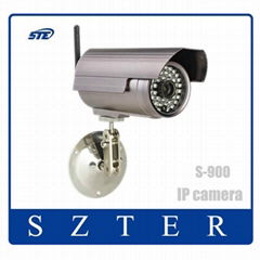 Wireless IP Network Camera Outdoor Waterproof IR-CUT Night Vision Mobile VIEW