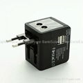 Universal Travel Adapter with Dual USB Charger 4