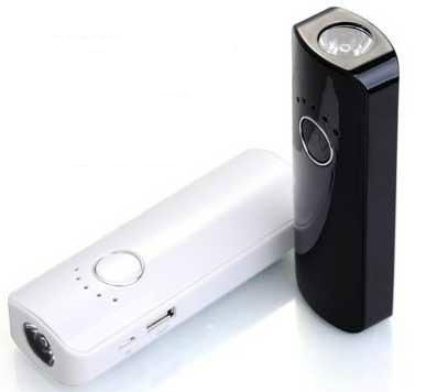 5200mAh Power bank with LED Flashlight