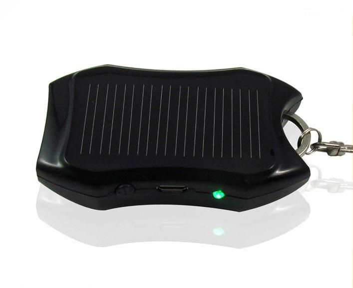 1200mAh Solar Power Bank/Solar Power Bank Charger with LED Flashlight 2