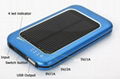 2100mAh Solar Power Bank/Solar Power Bank Charger with Adjustable Voltage 5V9V 3