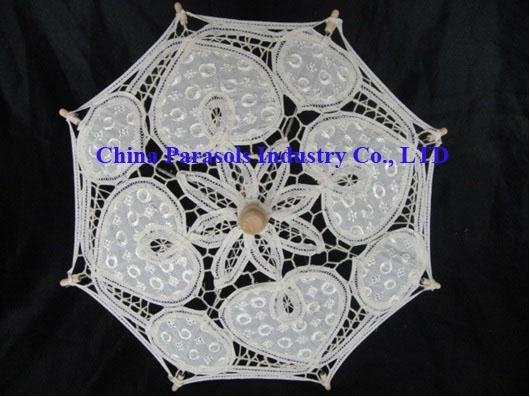 Handmade 15 Inches Lace Parasols