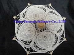 Handmade 7.9 Inches Lace Parasols