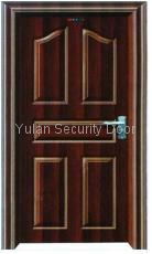 Steel security door