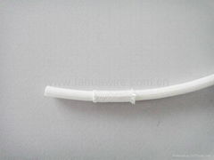 Fiberglass braided double insulation silicone rubber tube