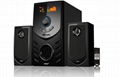 2.1 multimedia speaker with usb/sd fm